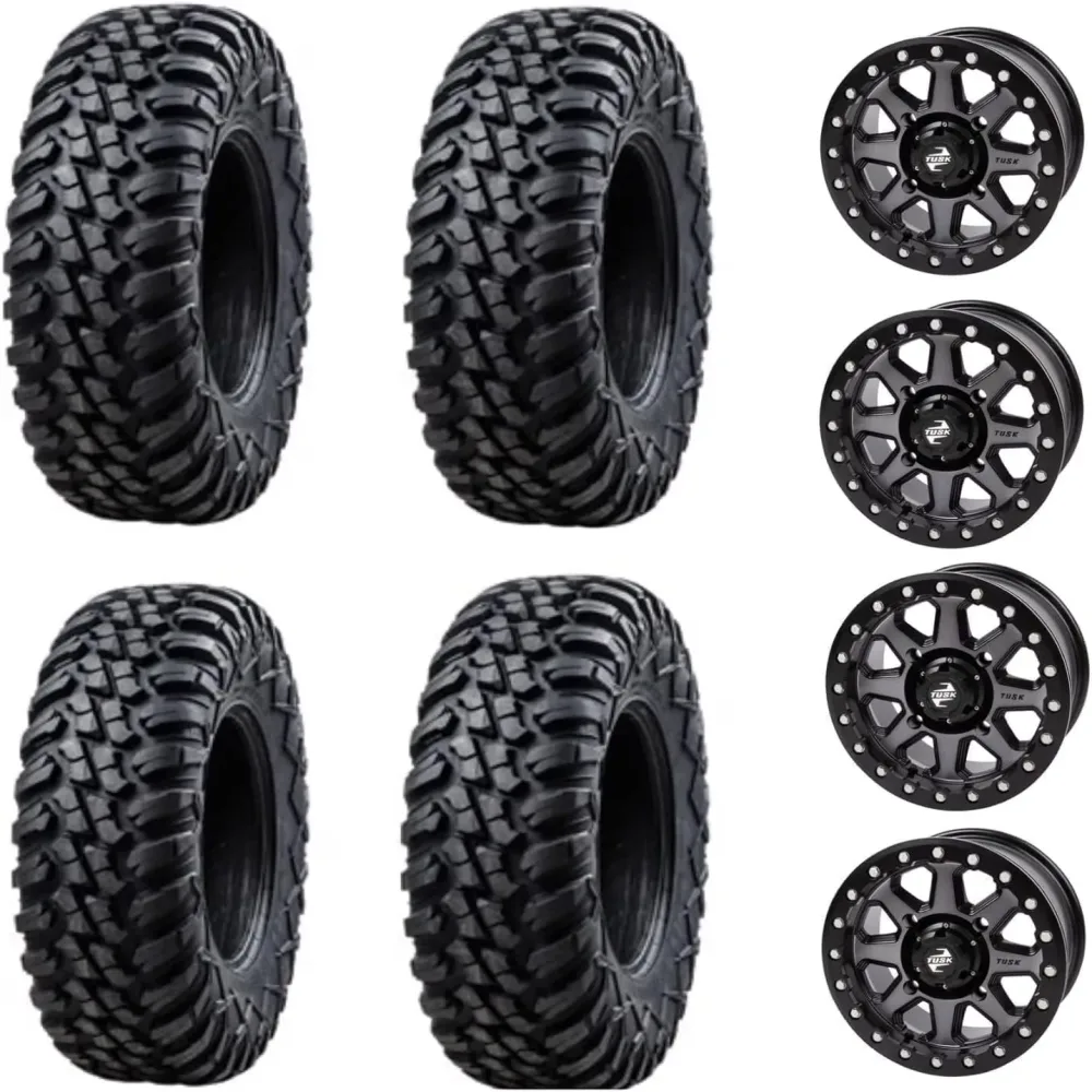 Tire black 4 inch 1200 lb
