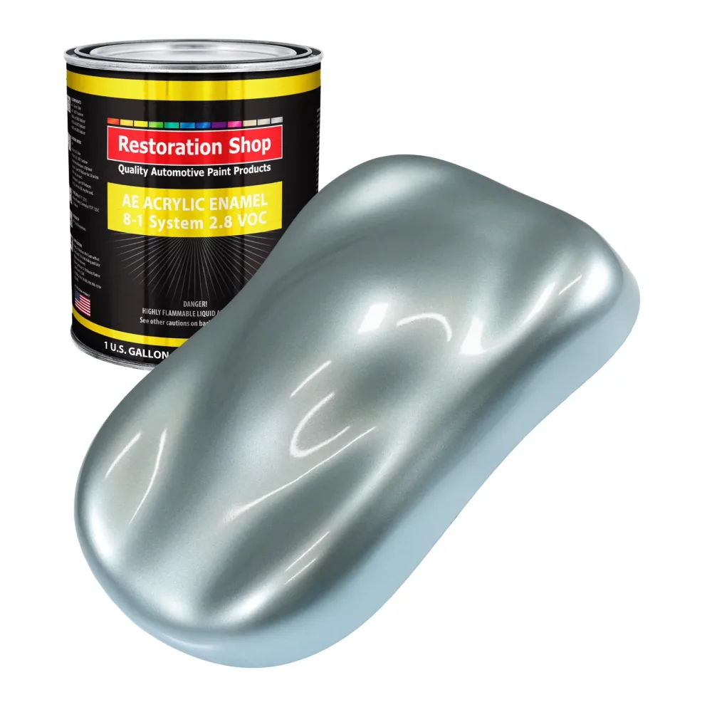 Auto Paint silver blue 1 gallon