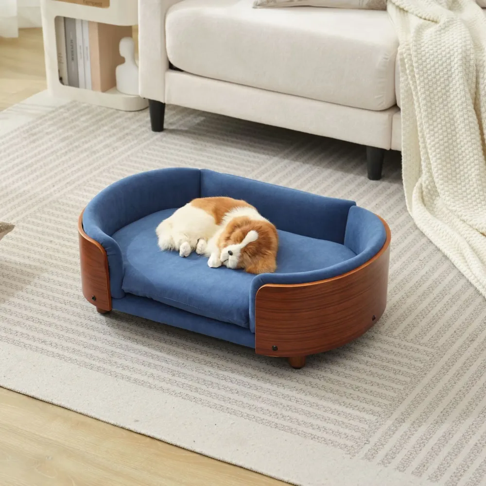 Dog Bed gray blue 250 lbs