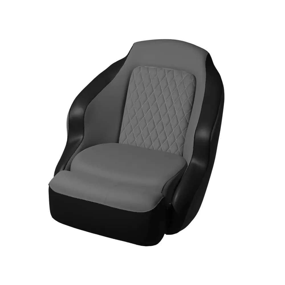 Bucket Seat gray black 5.25"