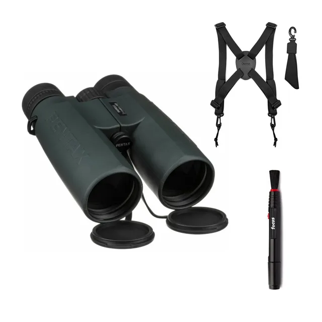 Binoculars 50mm adjustable black