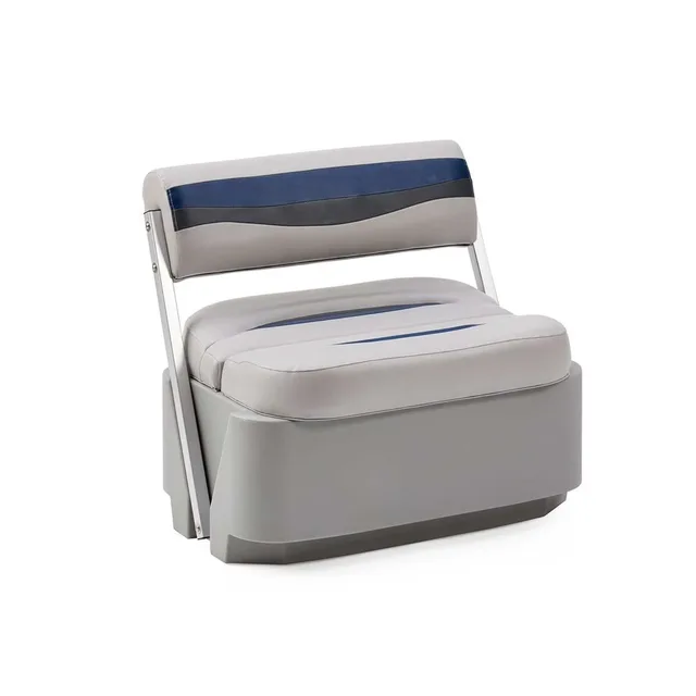 Pontoon Boat gray blue 32 oz