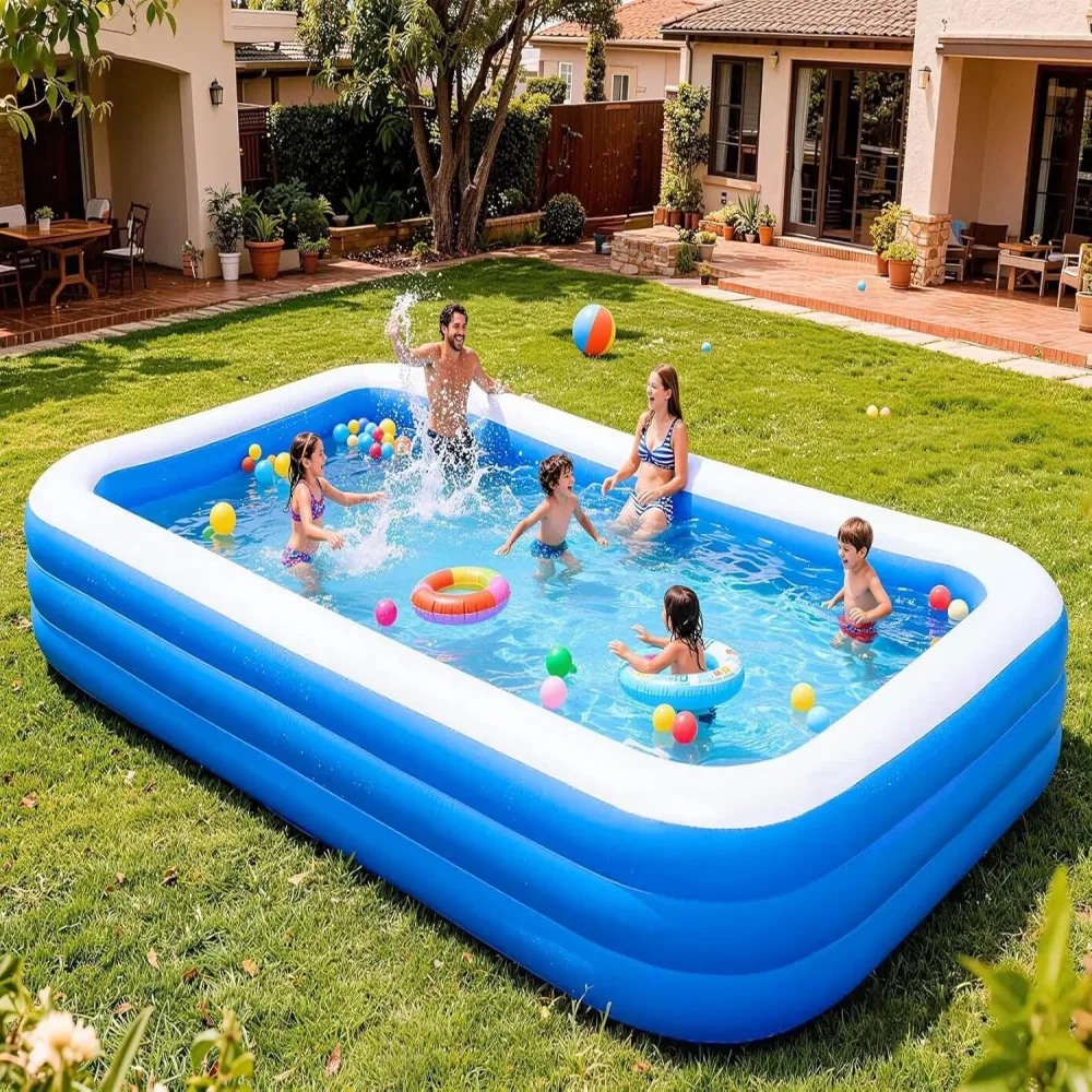 Inflatable Pool 120" 70" 22"