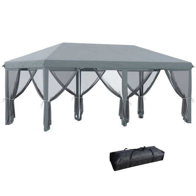 Canopy Tent 10' 20' gray