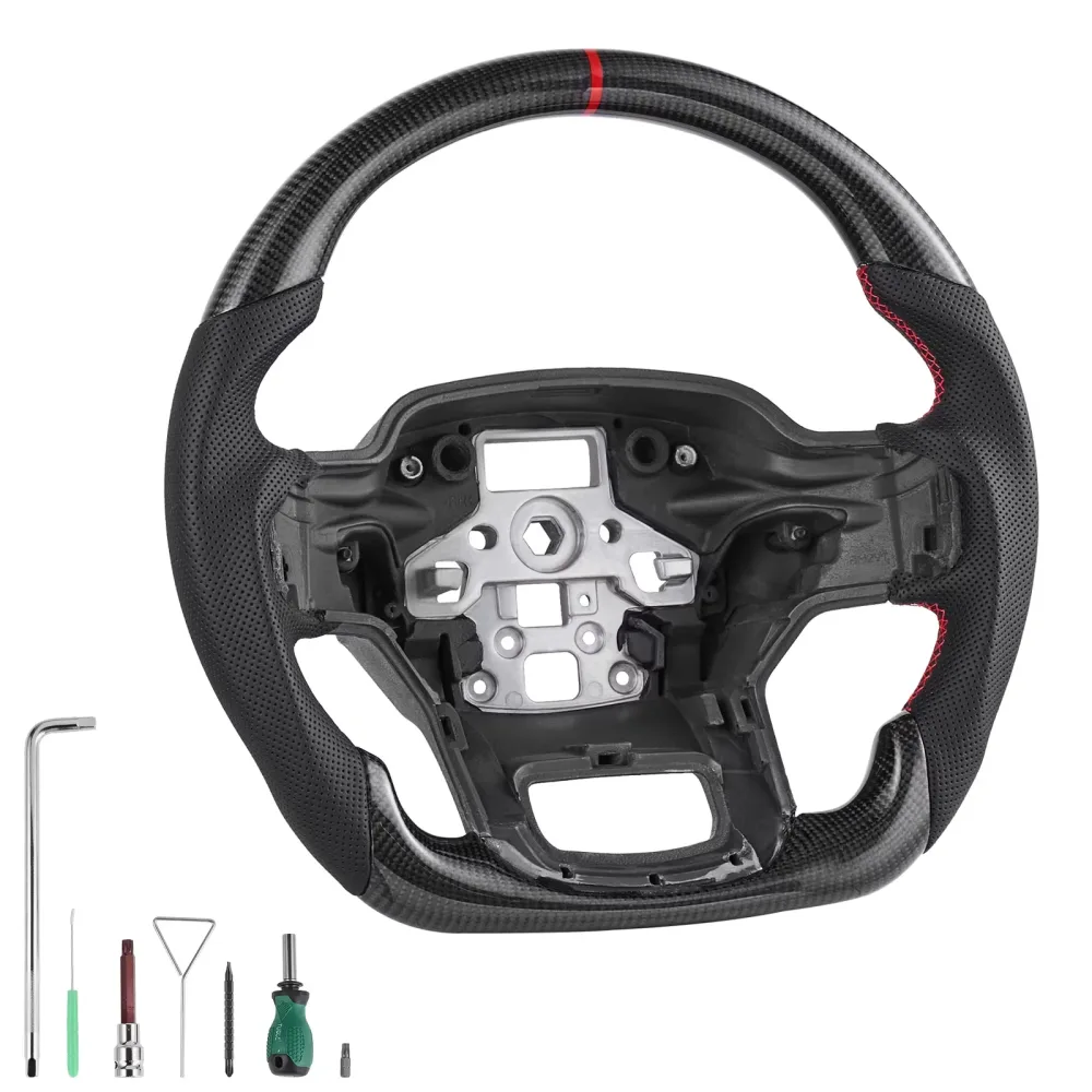 Steering Wheel black 4.75 in 120.65 mm