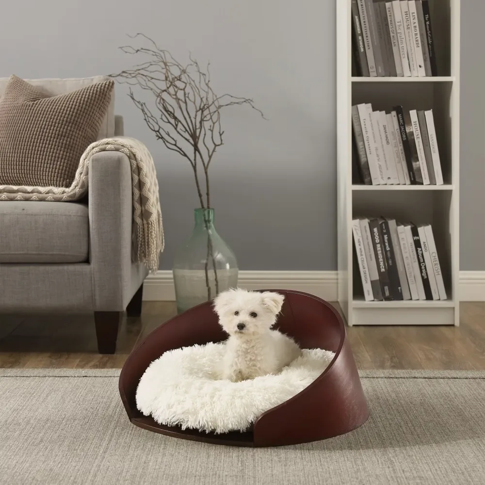 Dog Bed 23.62" 11.8" brown
