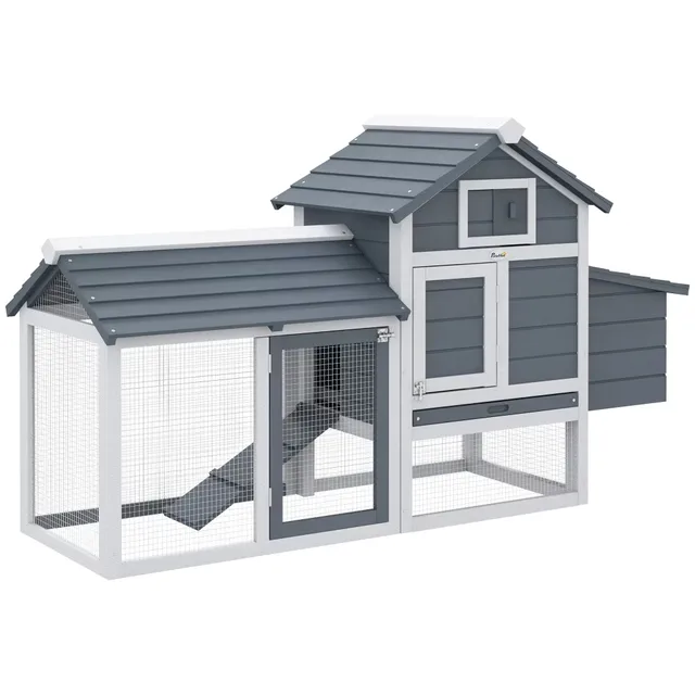 Chicken Coop 59" white 59.25"