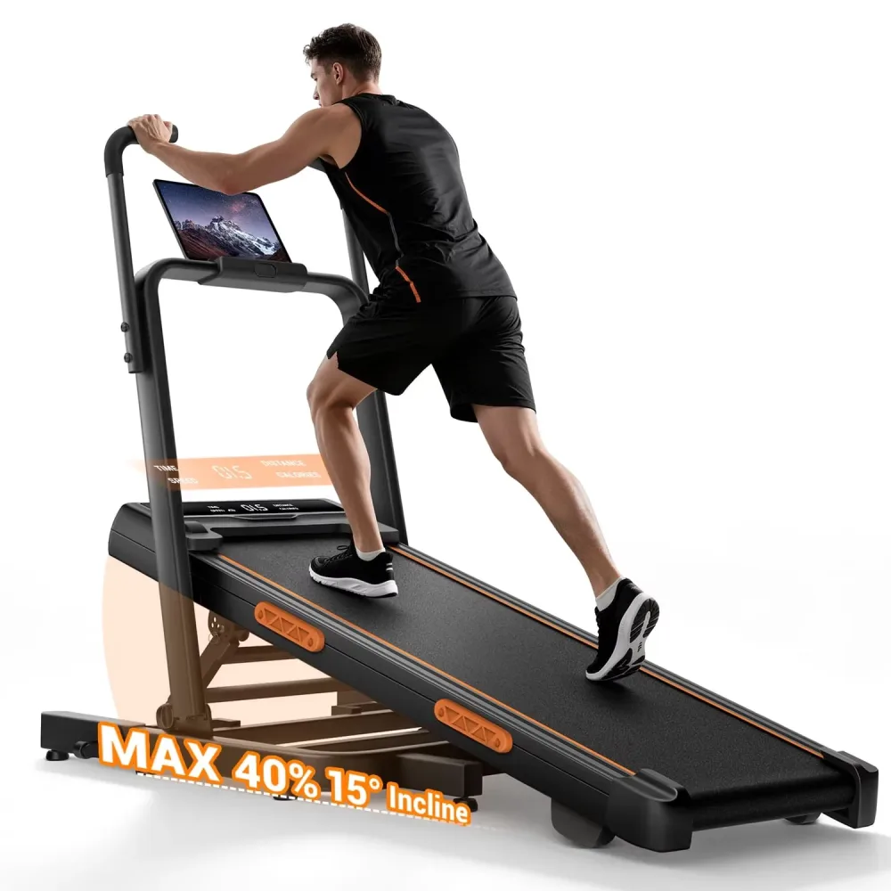 Pad Treadmill 350 lbs 3hp foldable