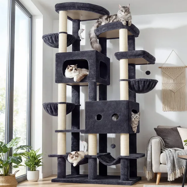 Furniture & Enrichment gray 81 inch 22 lbs