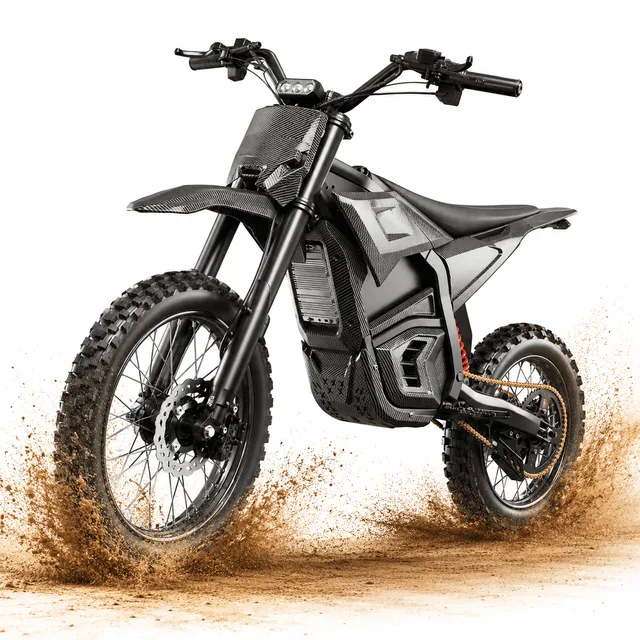 Dirt Bike 4000w 48v black