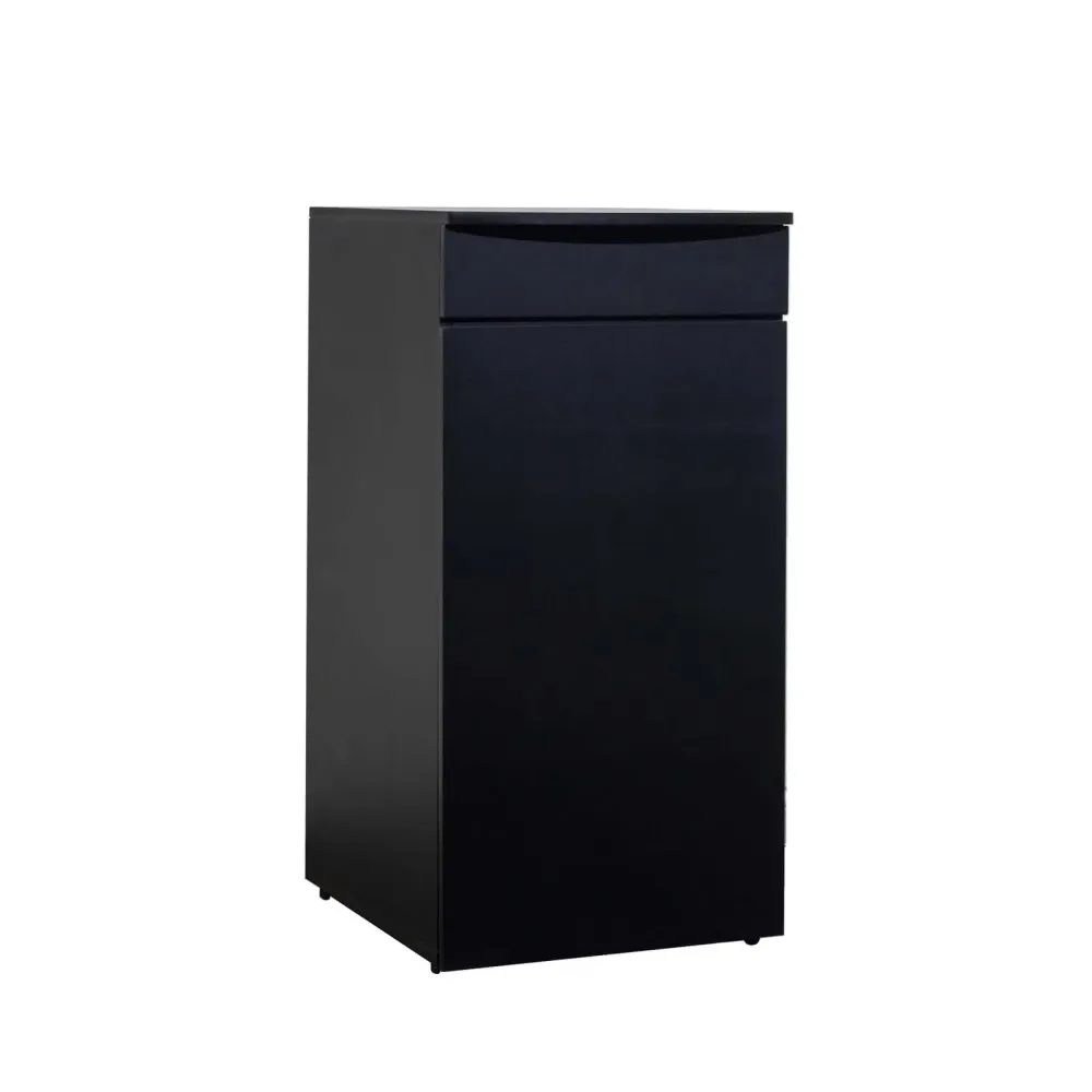 Cabinet 25 gallon black 36 inch