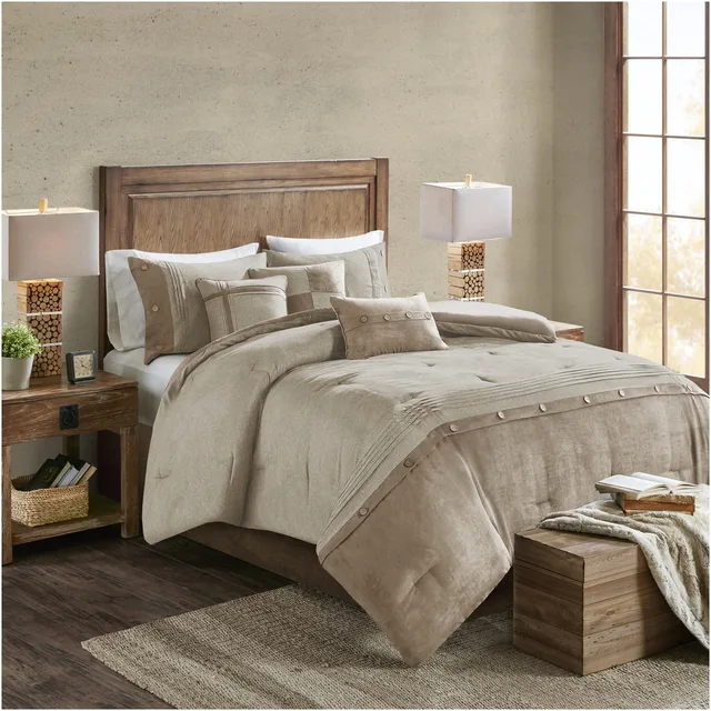 Bedding tan 104" 92"