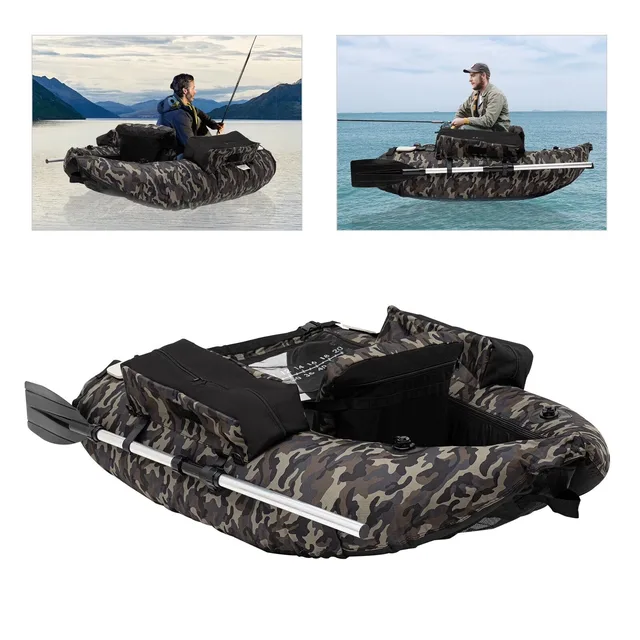Inflatable Fishing 130kg portable adjustable