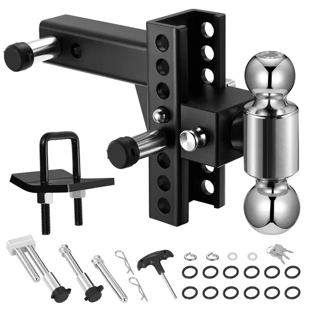 Ball Mount 2 inch 6 inch 12500 lbs