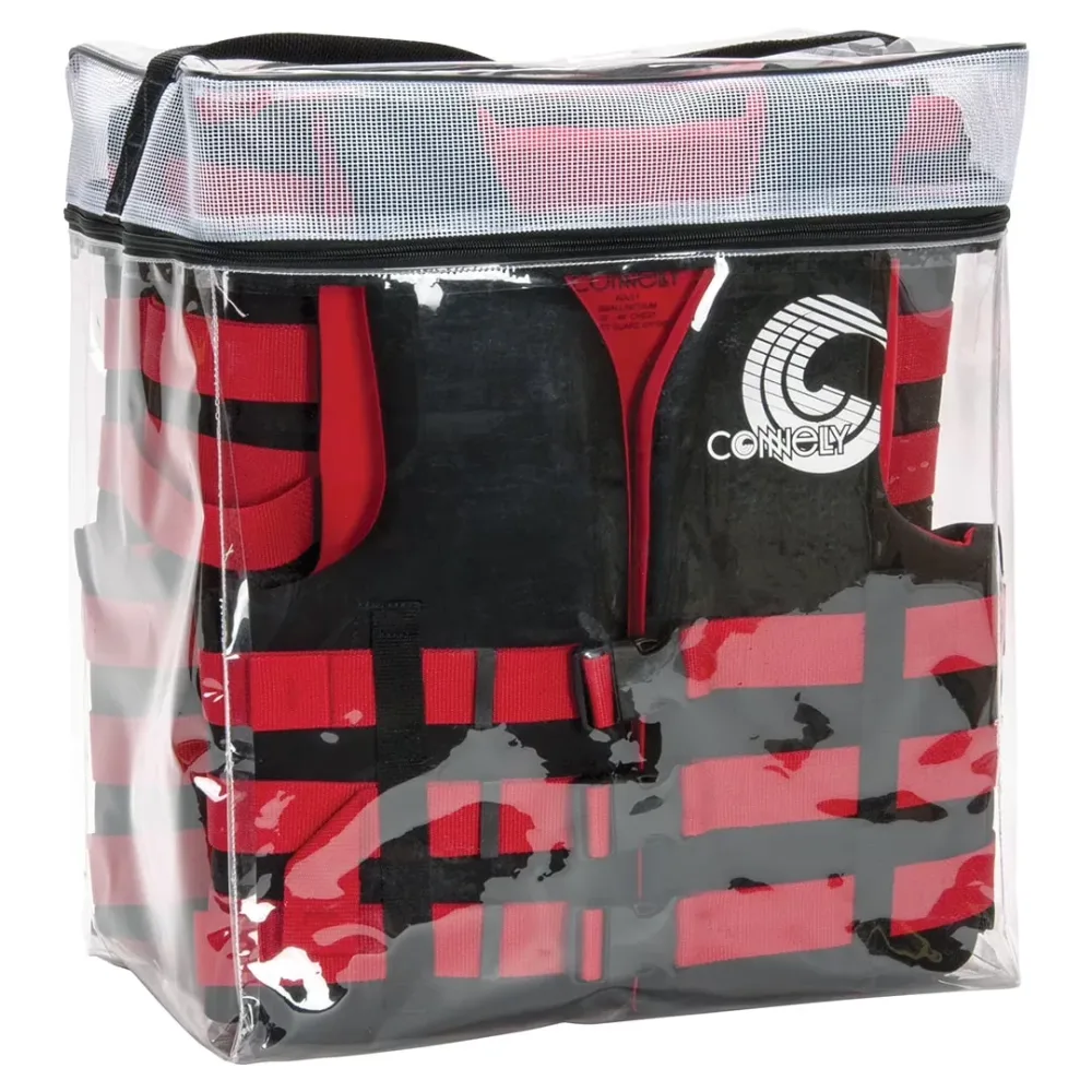 Life Jacket 4 pack adjustable red