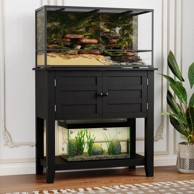 Fish Tank 20-29 gallons 660 pounds black