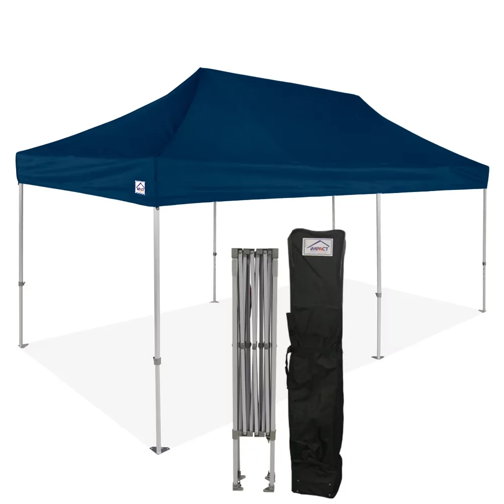 Canopy Tent white blue 70 lbs