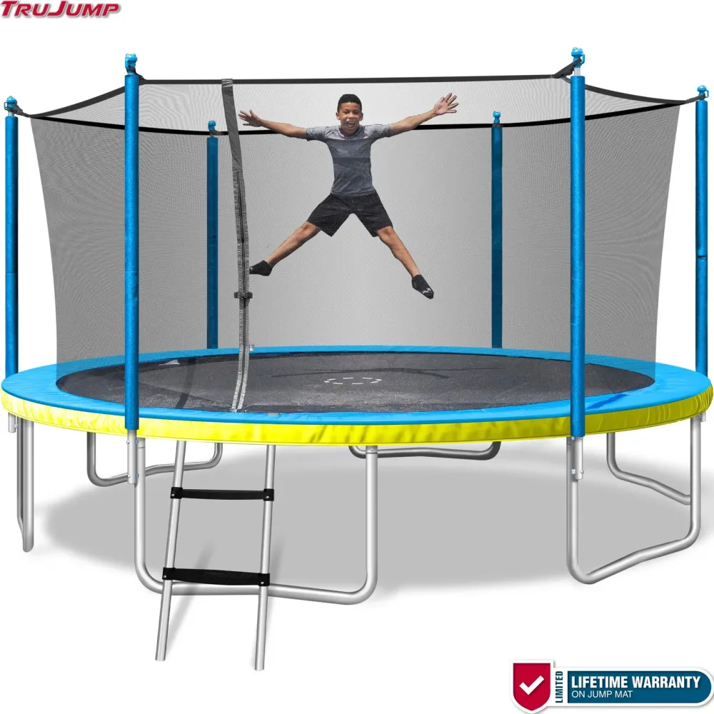 Jump Mat 15' blue yellow