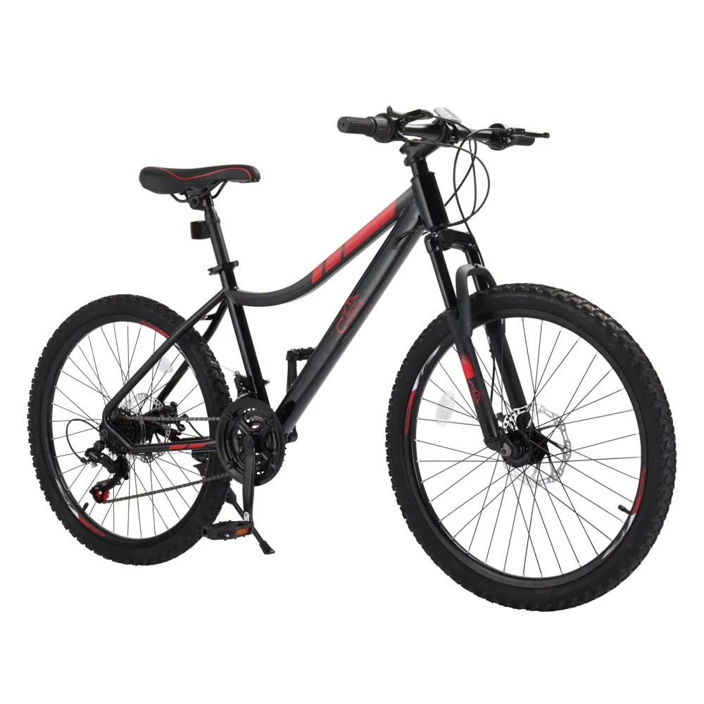 Mountain Bike 24" black red