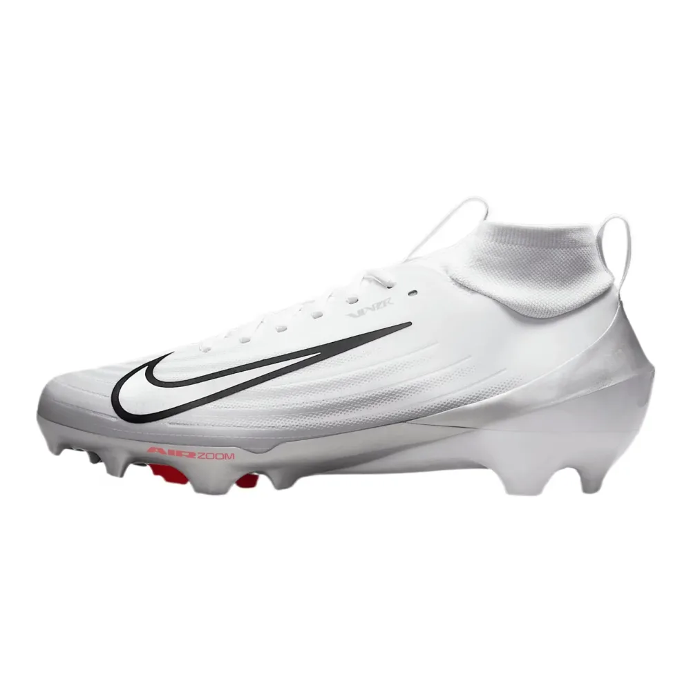 Soccer white black silver