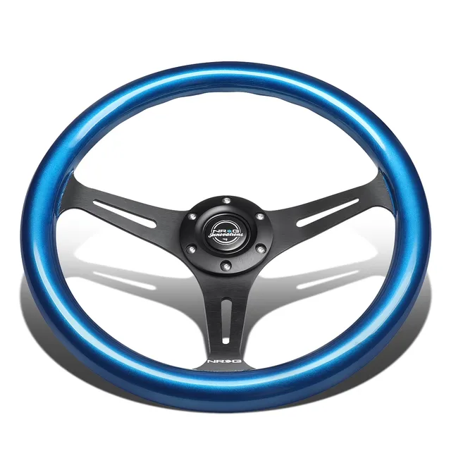 Steering Wheel 350mm 2" blue