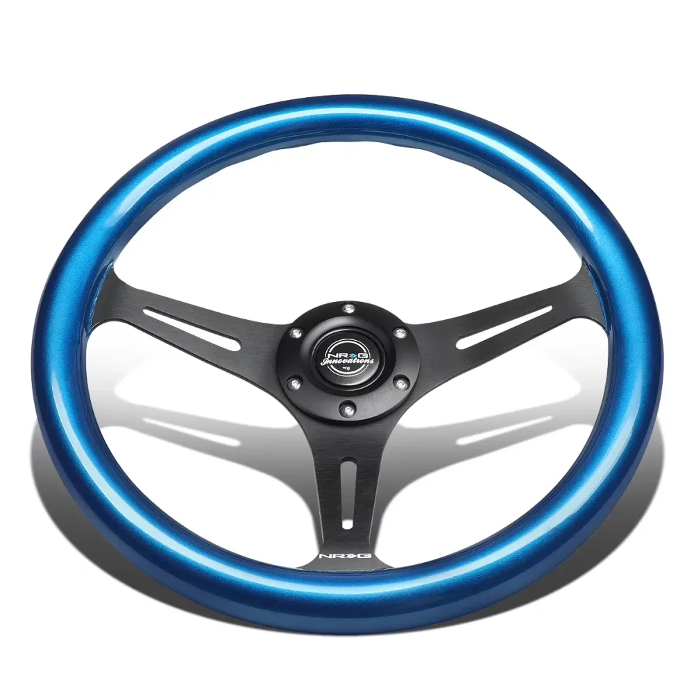 Steering Wheel 350mm 2" blue