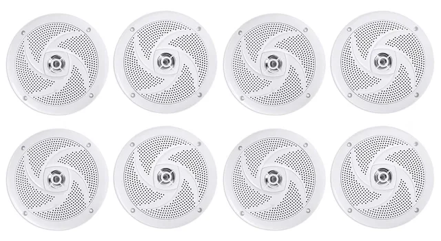 Speaker 6.5" 1280 watt waterproof