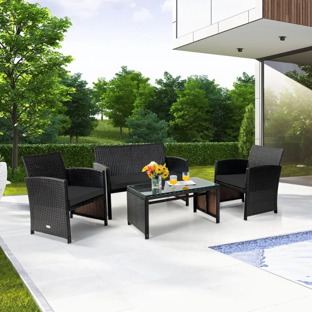 Patio black 43.5' 25'