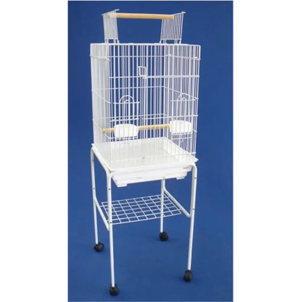 Stand 4" 18" white
