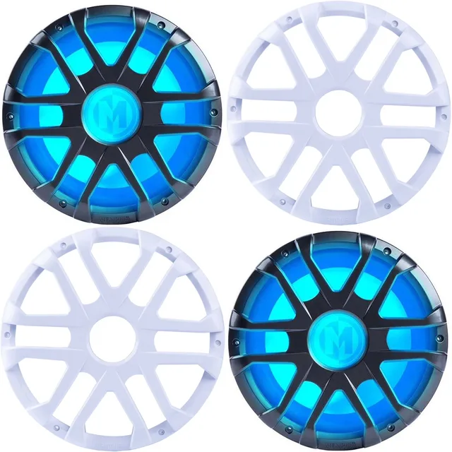Memphis Audio 12" white led