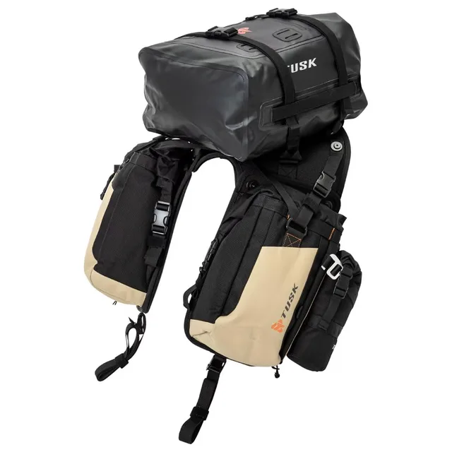 Rackless Luggage black tan 22 liter