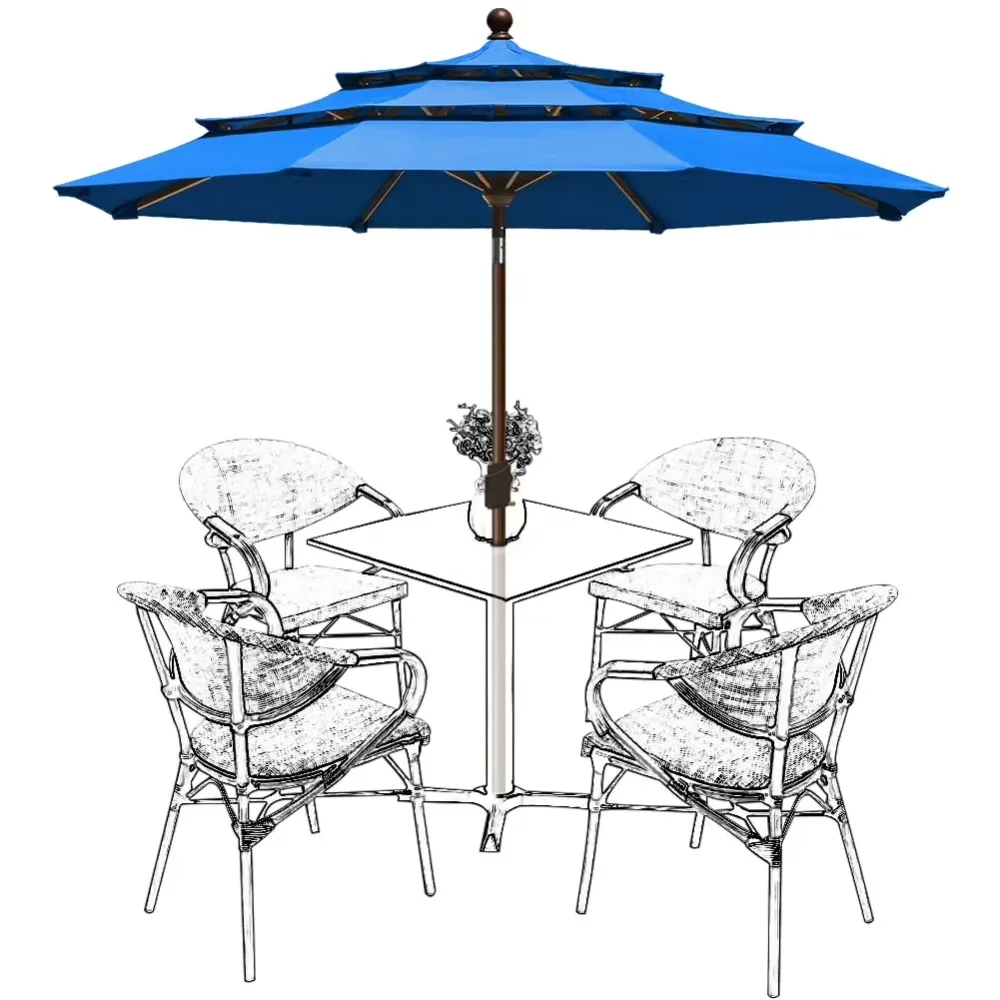 Patio 9ft blue 1.5"