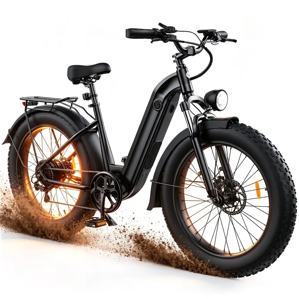 Electric Bike 4" 750w 48v