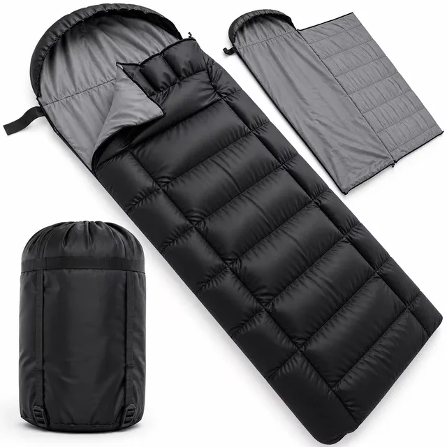 Sleeping Bag black 90" 39"