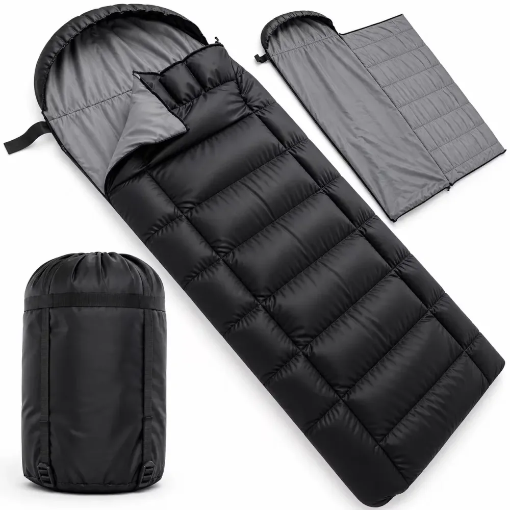 Sleeping Bag black 90" 39"