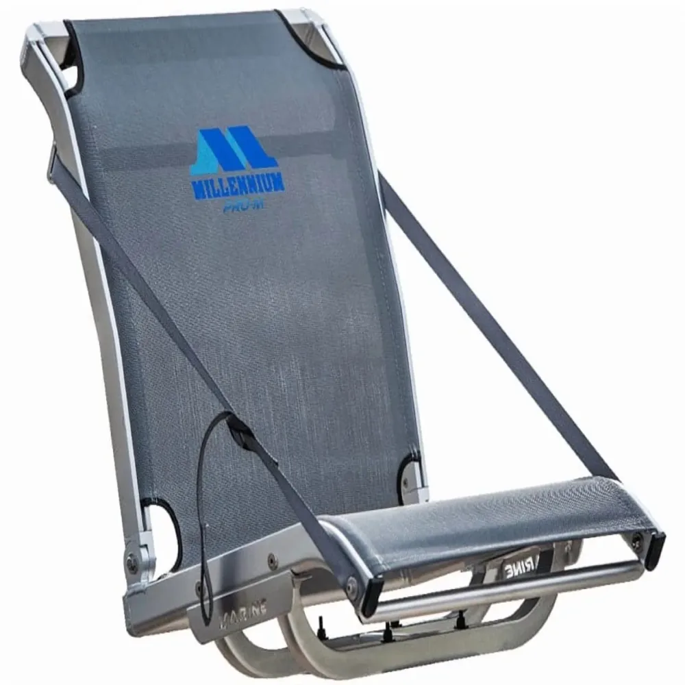 Boat Seat 400 lb gray adjustable