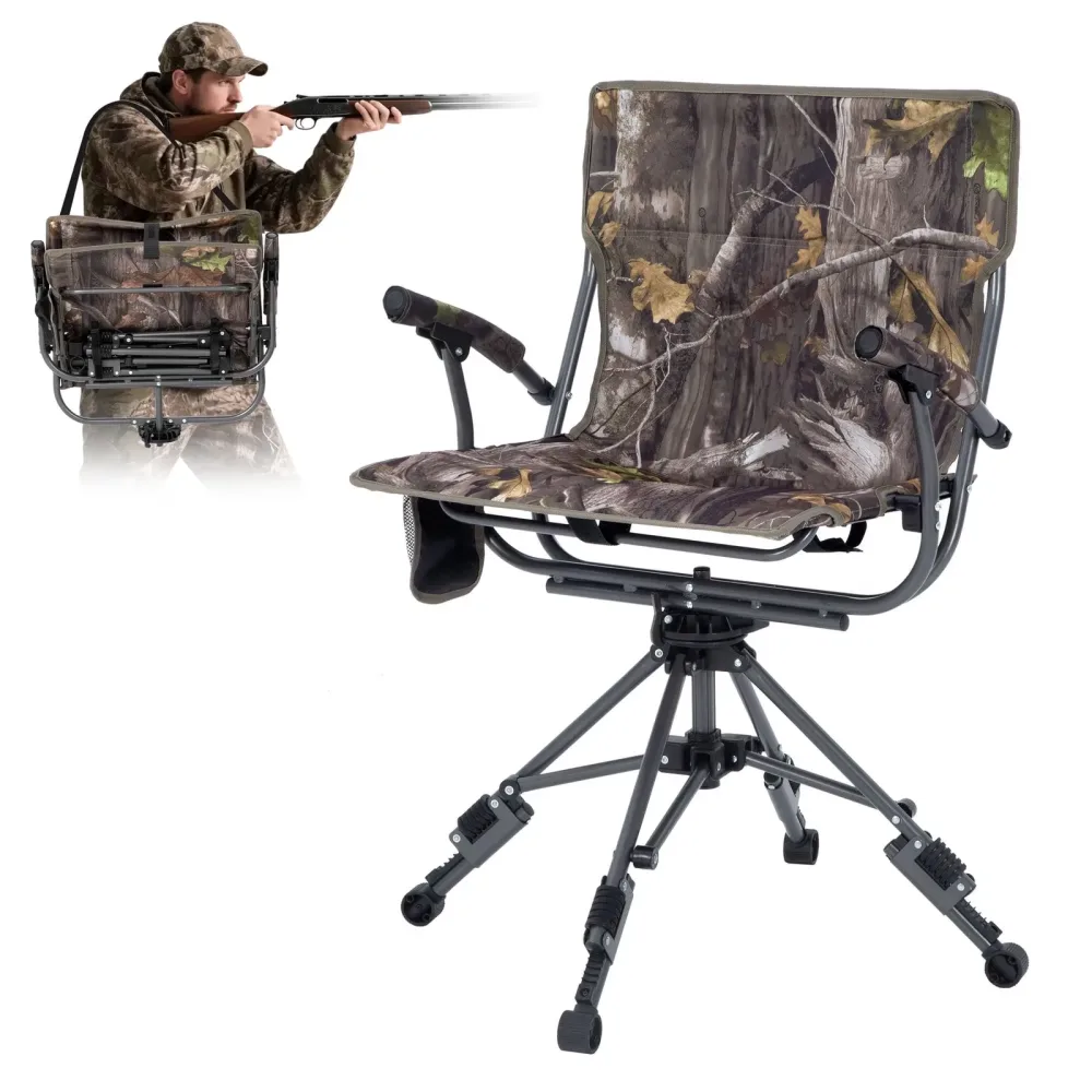 Hunting Chair 330lbs gray 330 lbs