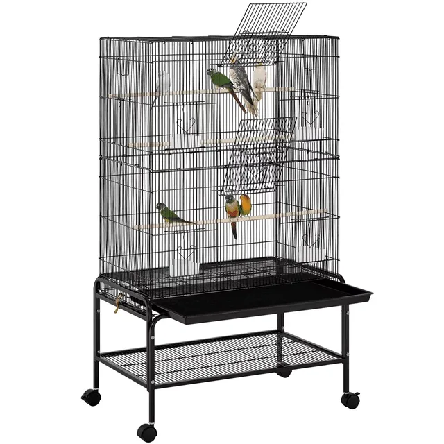 Storage Shelf 52.9' black 44 lb