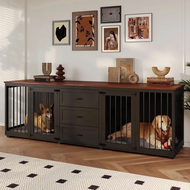 Crate 95" black 23"