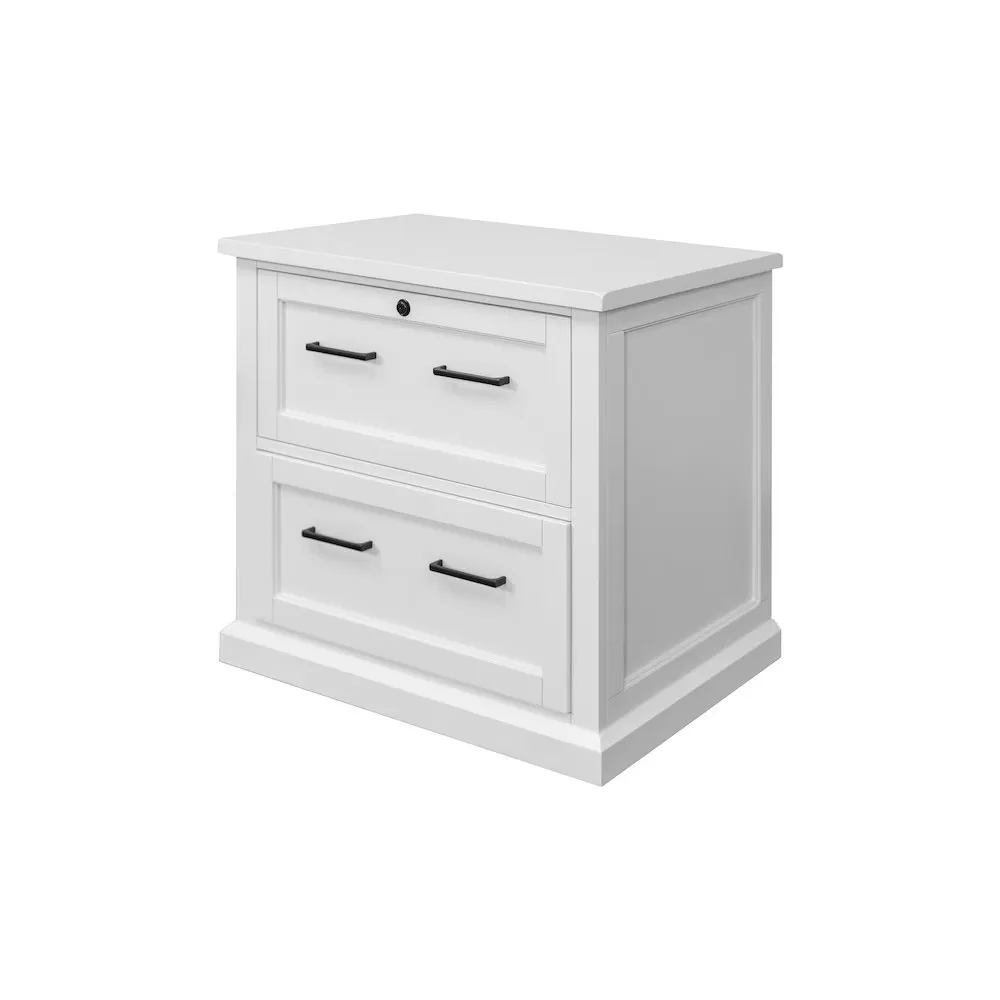 Cabinet locking white 32"