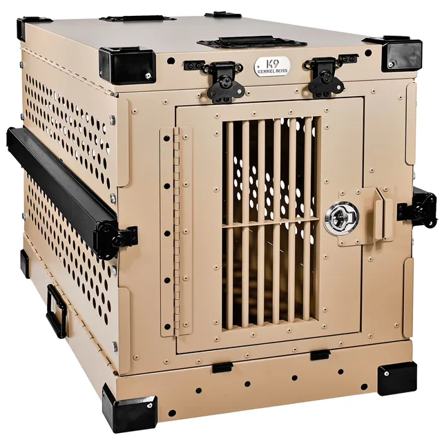 Dog Crate beige heavy-duty