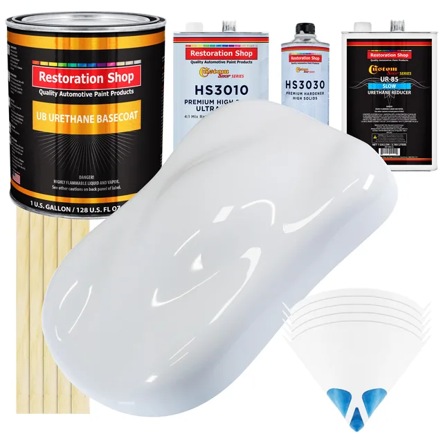 Auto Paint white 1 gallon 2 gallons