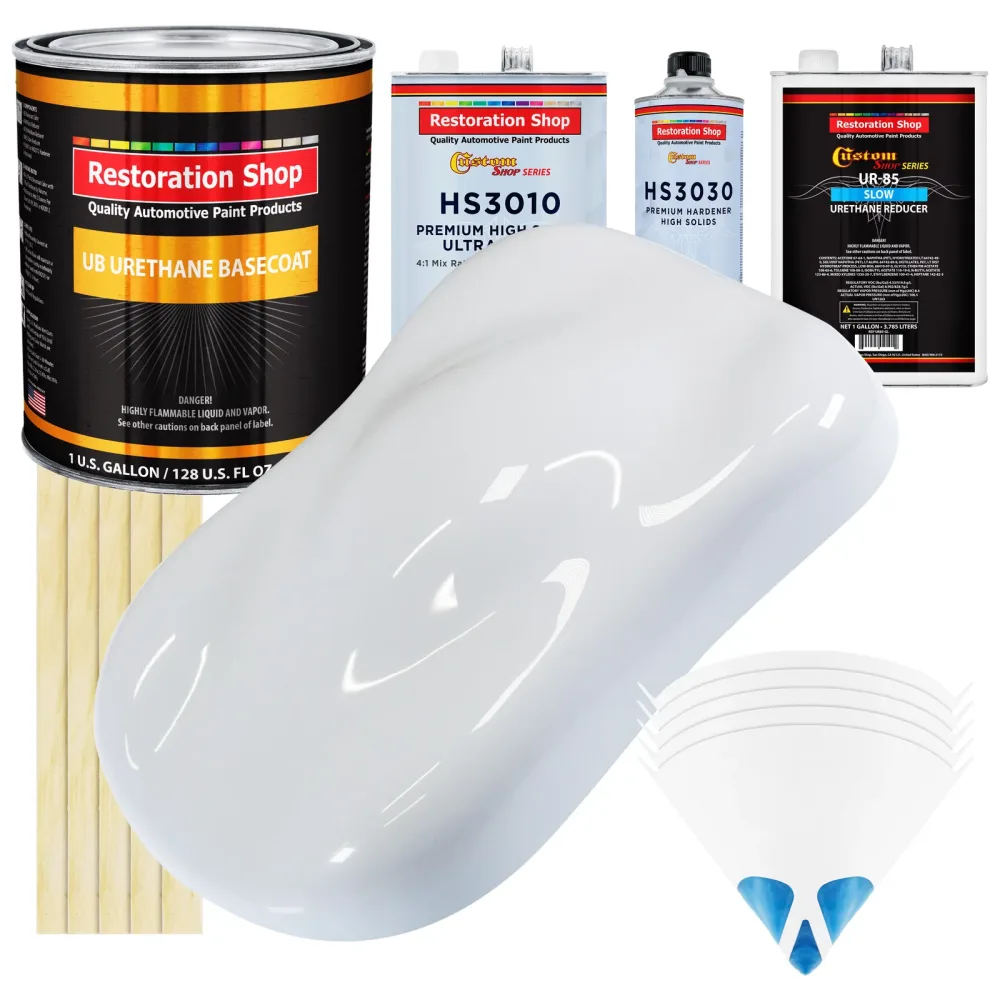 Auto Paint white 1 gallon 2 gallons