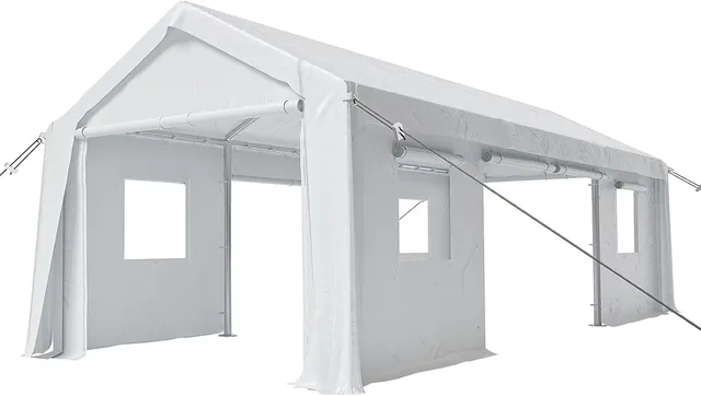 Carport Canopy 10' 20' heavy-duty