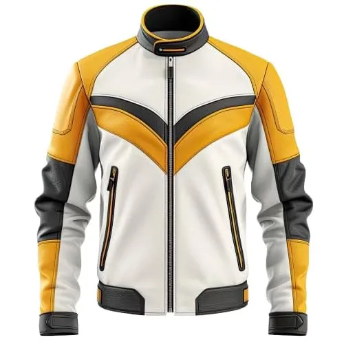 Jacket yellow white 3 lb