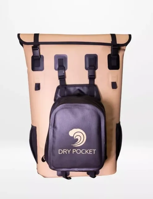Bag waterproof tan 100 feet