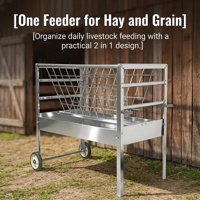 Hay Feeder 65lbs weatherproof 65 lbs