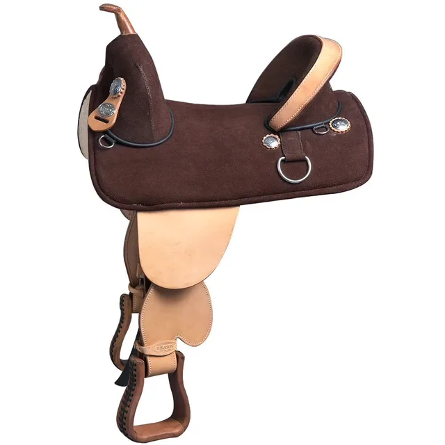 Leather Saddle 8 inches 25 inch 21 lbs