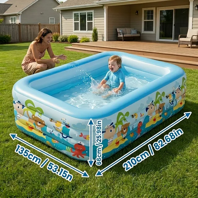 Swimming Pool 86.28in 53.15in 25.98in