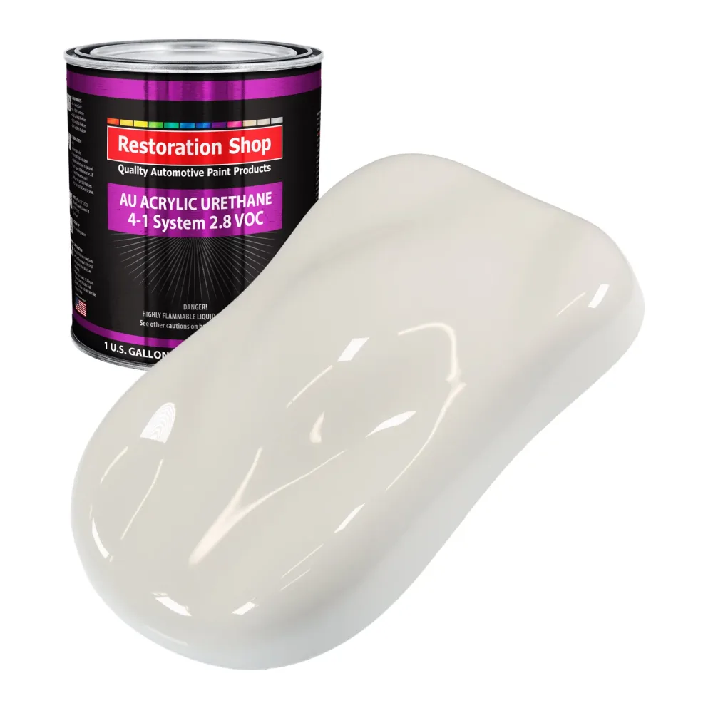 Auto Paint white 1 gallon 1 quart